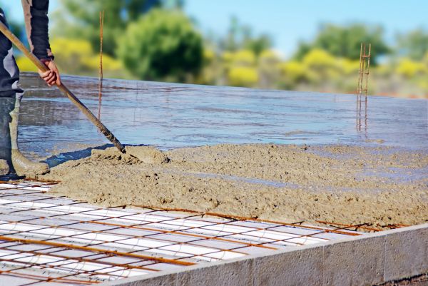 Cement Slab Laying in Allen