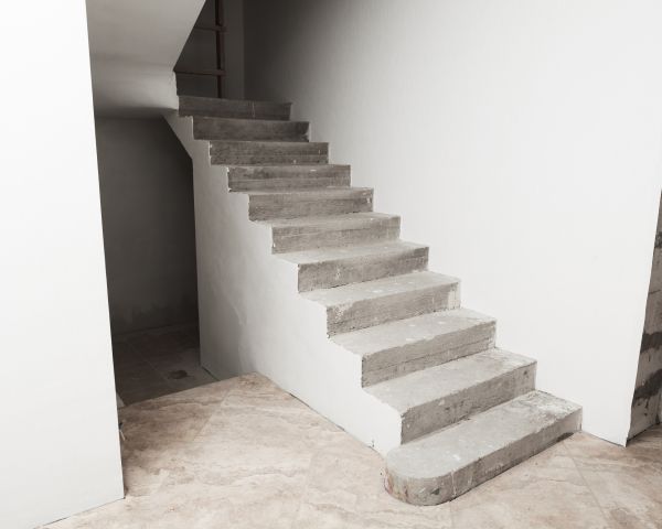 Cement Step Installation in Allen