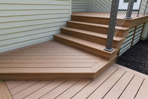 Patio Staircase Construction in Allen