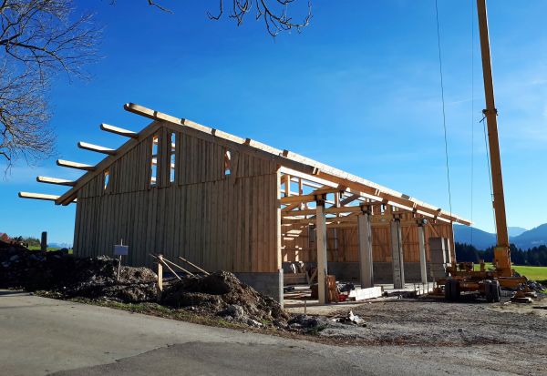 Barn Foundation Construction in Allen