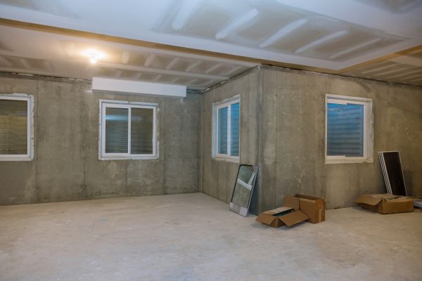 Basement Concrete Installation in Allen