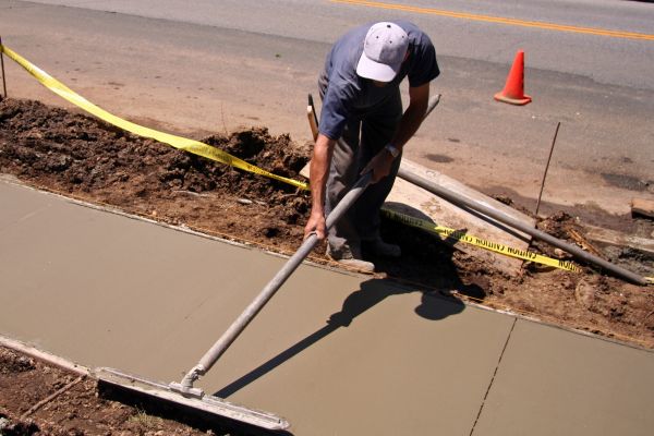 Cost of Sidewalk Building in Allen