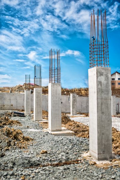 Concrete Footer Pouring in Allen