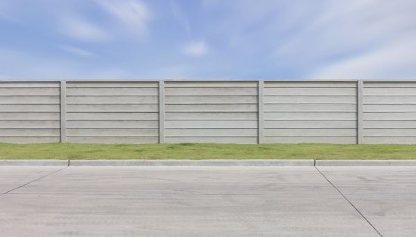 Concrete Fence Installation in Allen