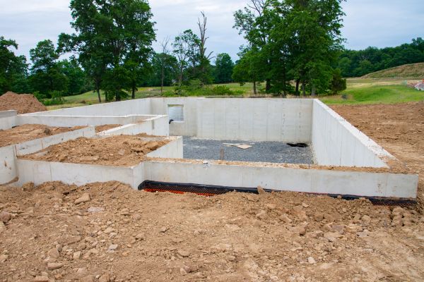 Basement Foundation Pouring in Allen