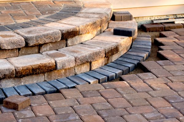 Patio Steps Installation in Allen