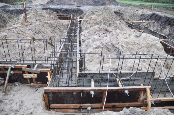 House Footing Construction in Allen
