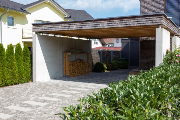 Carport Pad Construction in Allen