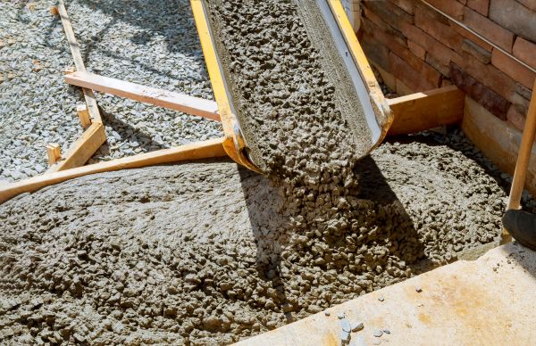 Cement Walkway Pouring in Allen