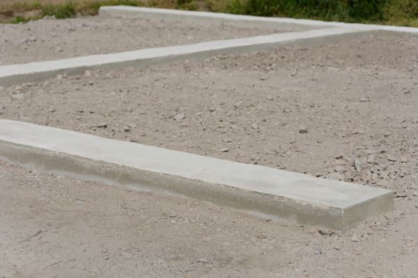 Garage Footing Installation in Allen