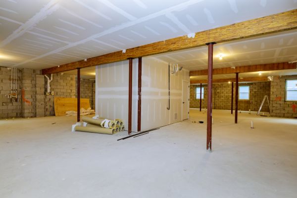 Basement Slab Installation in Allen