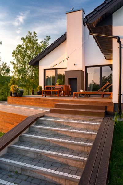 Patio Steps Replacement in Allen