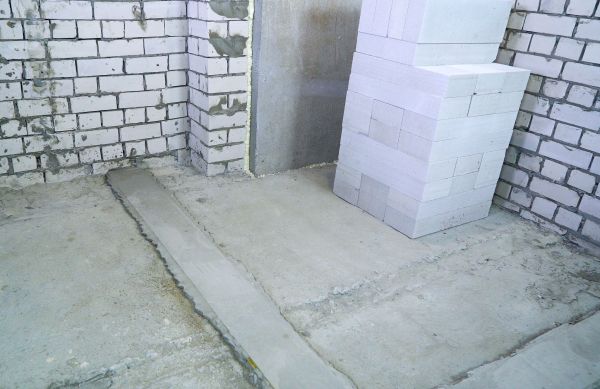 Basement Concrete Construction in Allen