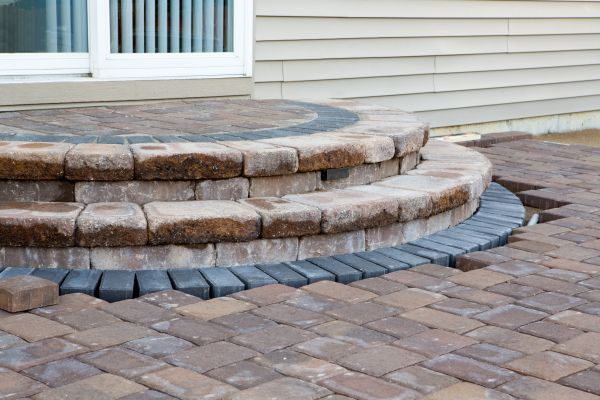 Patio Step Installation in Allen