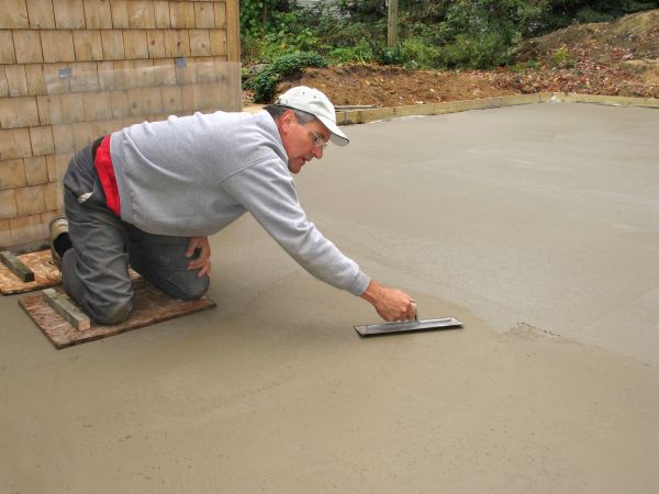 Porch Slab Installation in Allen