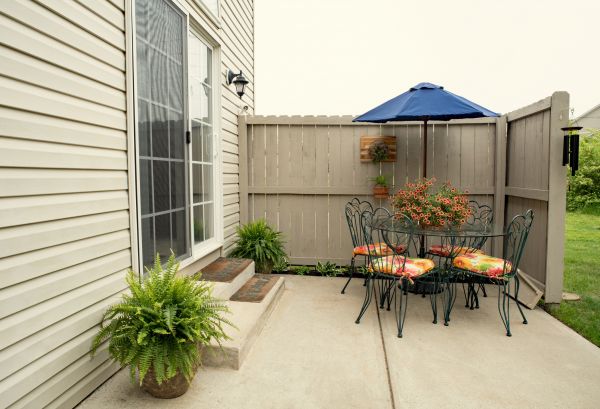Patio Slab Installation in Allen