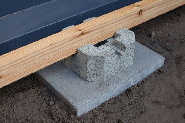 Deck Footing Construction in Allen